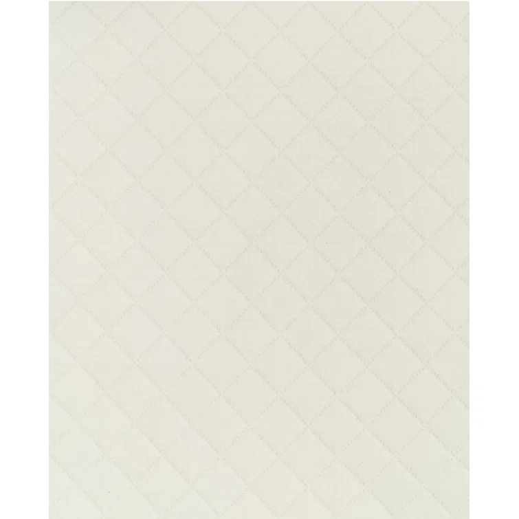 Ivory Egyptian Cotton Piqué Matelassé Full/Queen Blanket