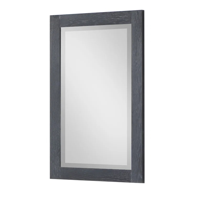Ivy Wood Flat Wall Mirror