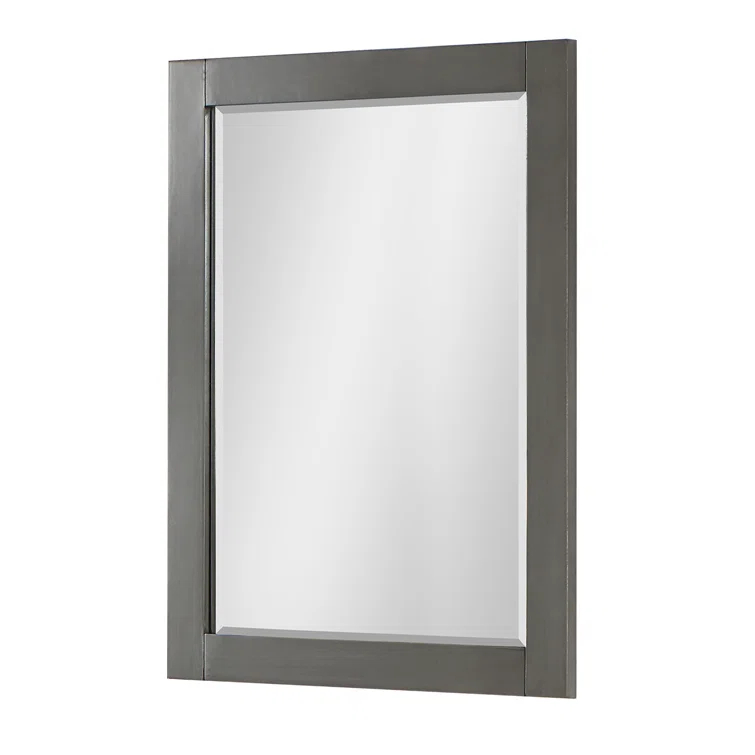Ivy Wood Flat Wall Mirror