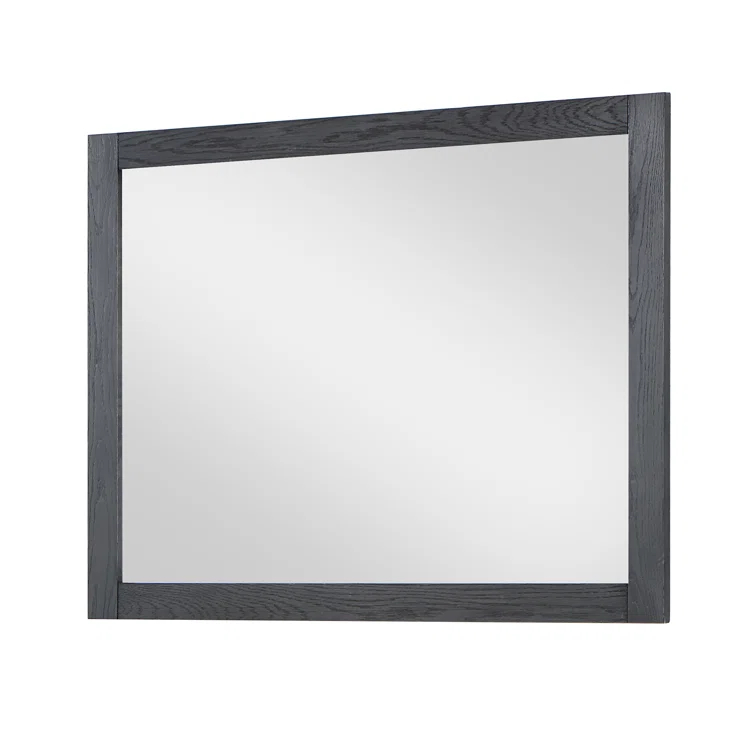 Ivy Wood Flat Wall Mirror