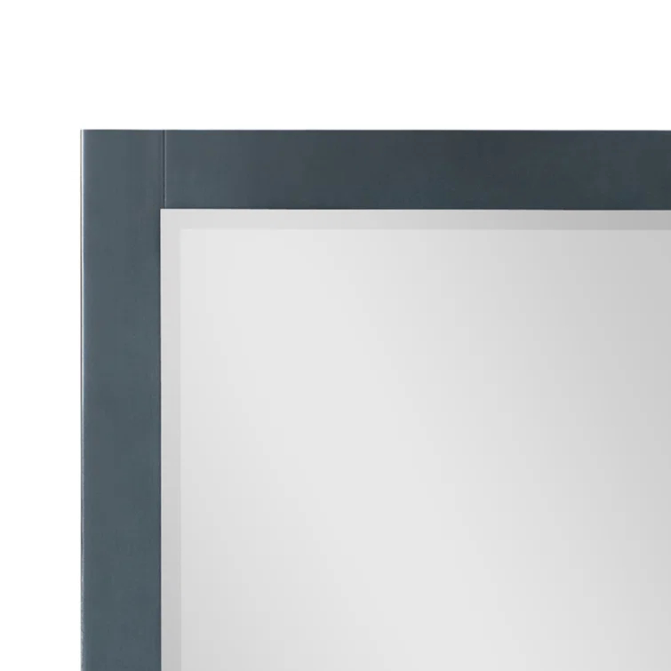 Ivy Wood Flat Wall Mirror