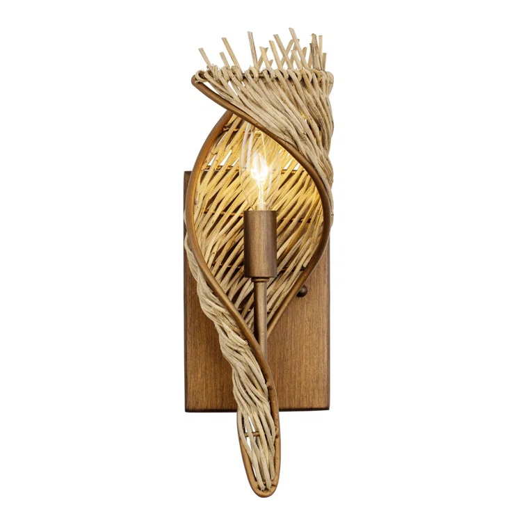Varaluz Flow Steel Candle Wall Light