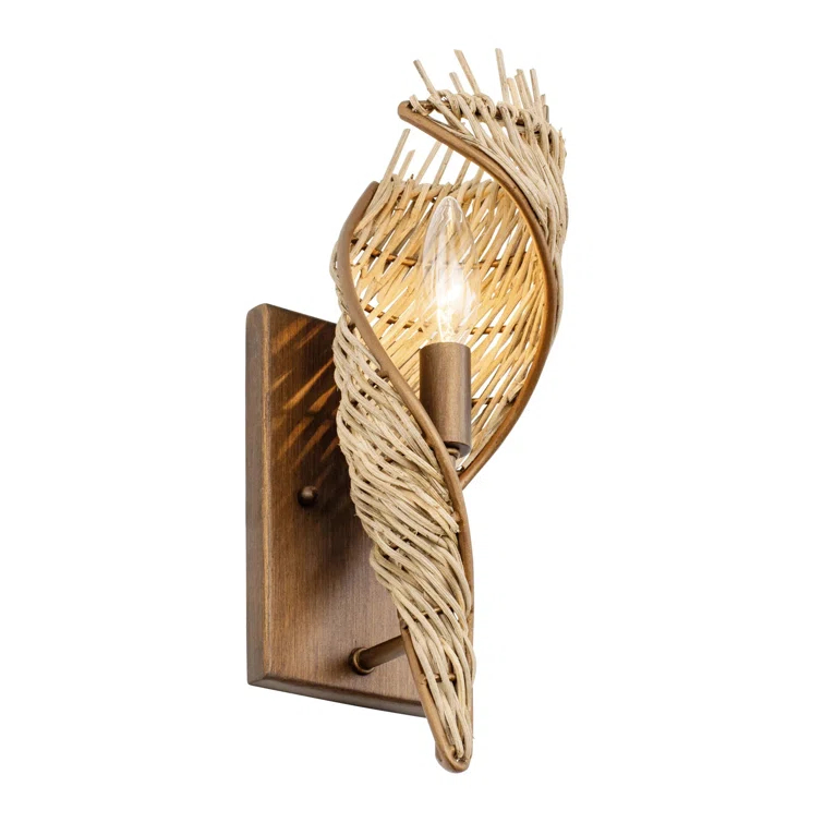 Varaluz Flow Steel Candle Wall Light