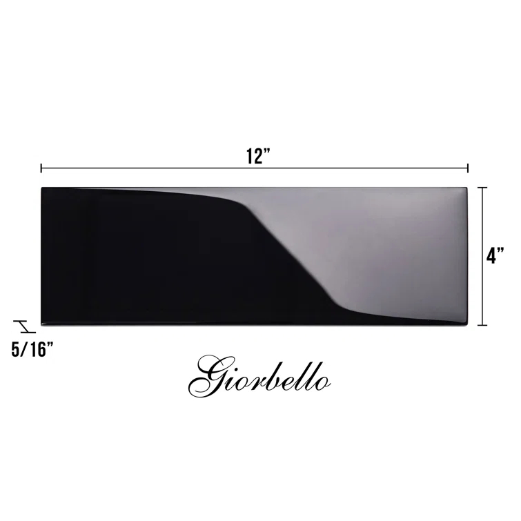Glass Subway 4" x 12" Wall Tile