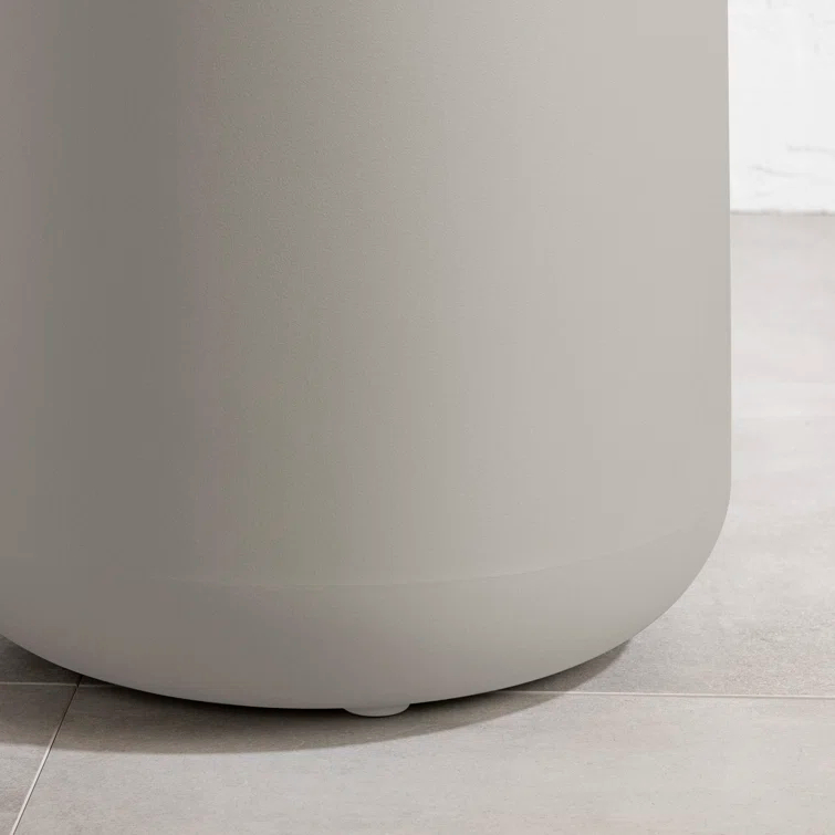 Dalya 15.75'' Plastic / Acrylic Outdoor Side Table
