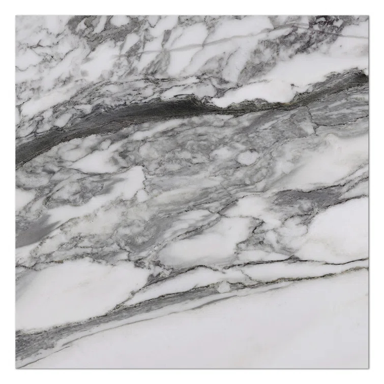 Supreme Tile Senzia Square 7.87 in. x 7.87 in. Matte Porcelain Marble look Floor and Wall Tile