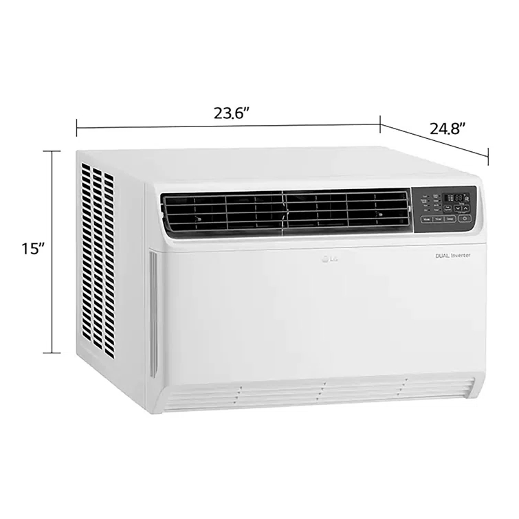 LG 14,000 BTU DUAL Inverter Smart Wi-Fi Enabled Window Air Conditioner for up to 700 sq. ft.
