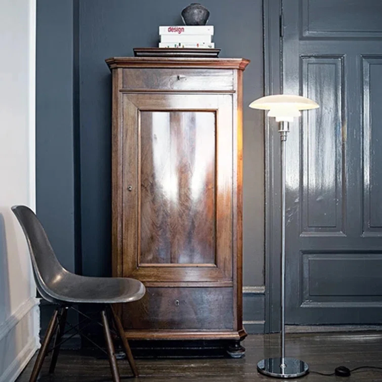Panthella White Opal Acrylic Floor Lamp