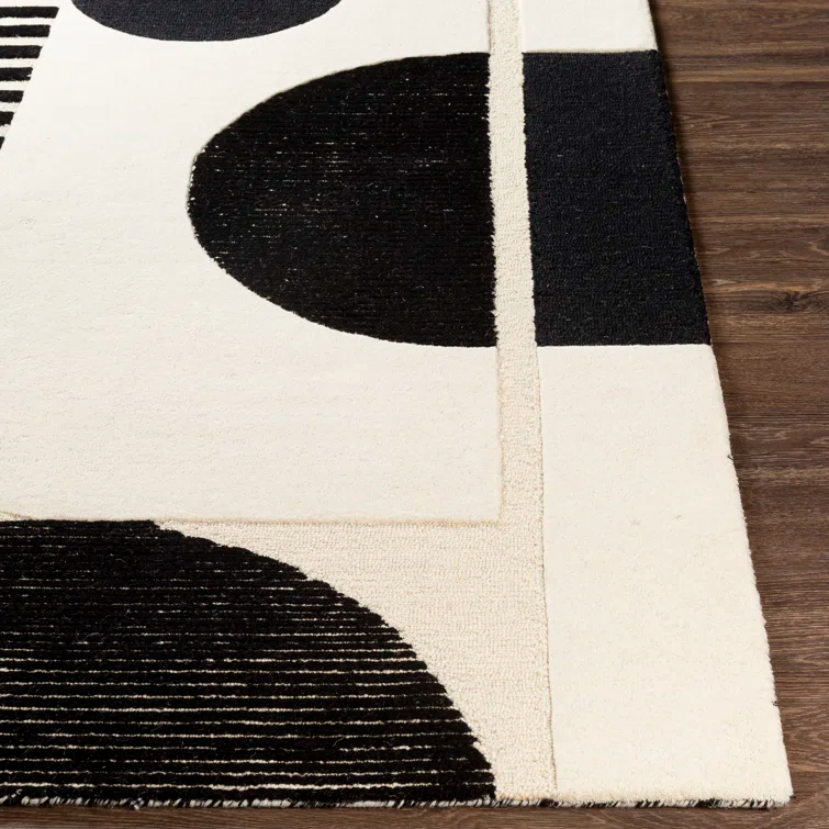 Sola Wool Cream/Black/Light Beige Rug