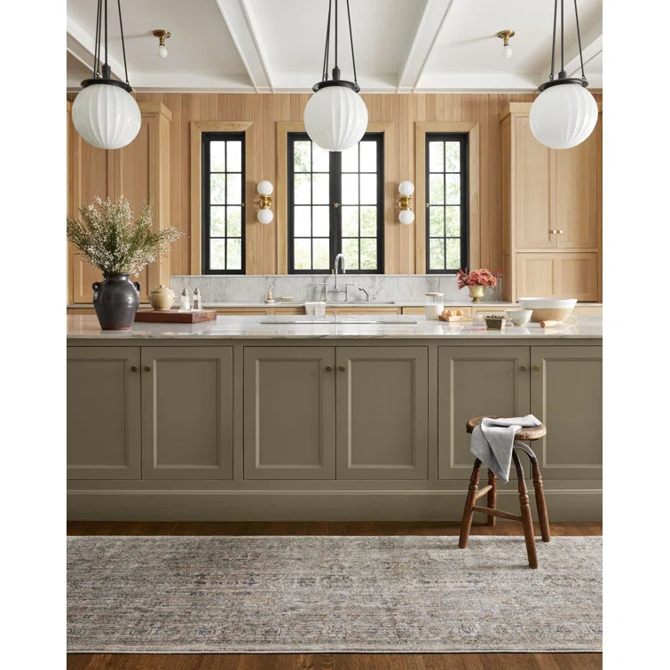 Jean Stoffer x Loloi Katherine Beige / Mist Area Rug