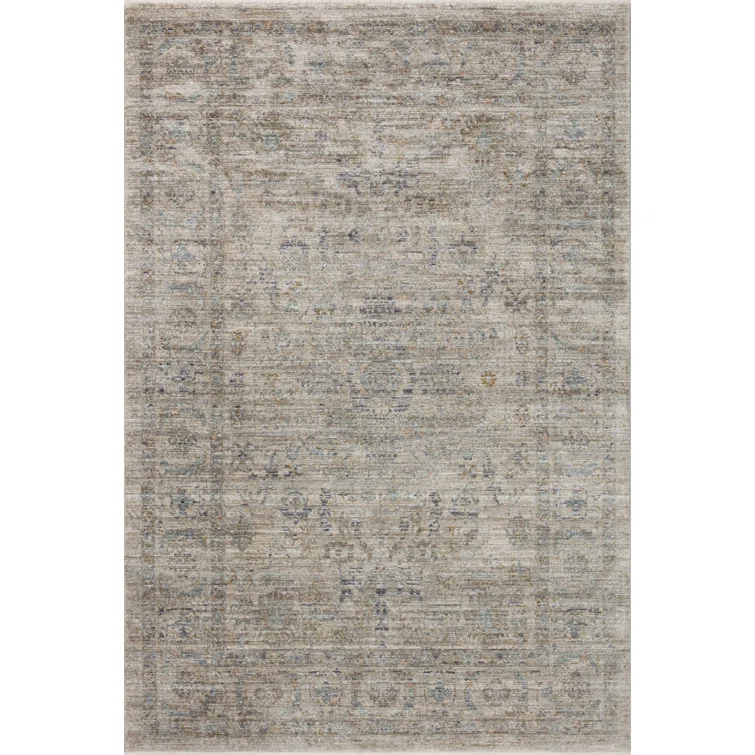 Jean Stoffer x Loloi Katherine Beige / Mist Area Rug