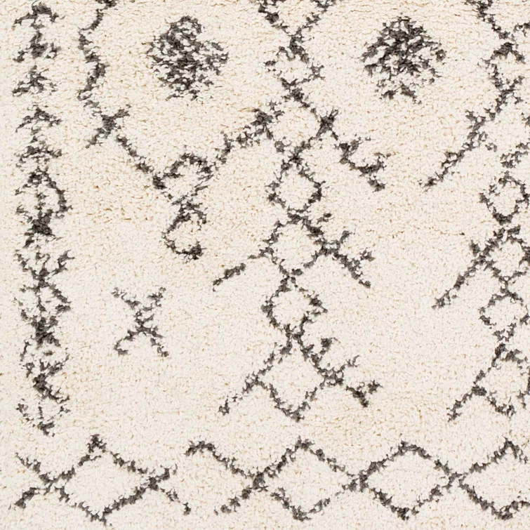 Mossy Charcoal/Beige Rug