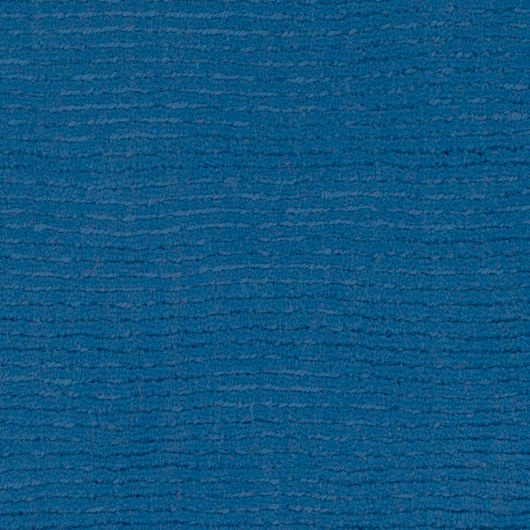 Crowe Handmade Wool Dark Blue PerformanceArea Rug