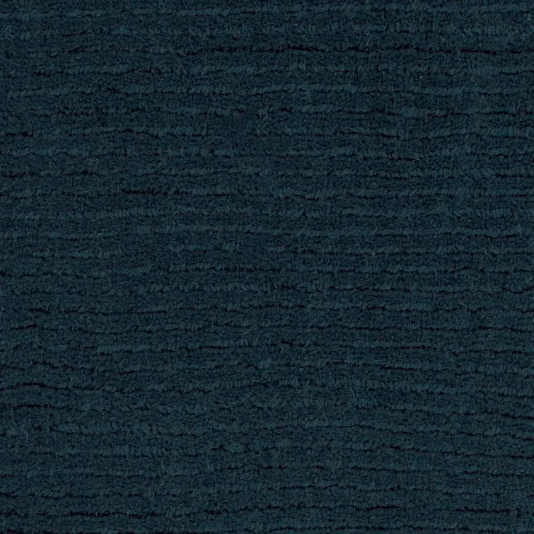 Crowe Wool Dark Blue Performance Area Rug