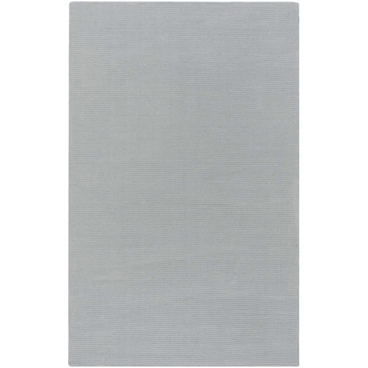 Crowe Hand Loomed Performance Wool Gray Area Rug