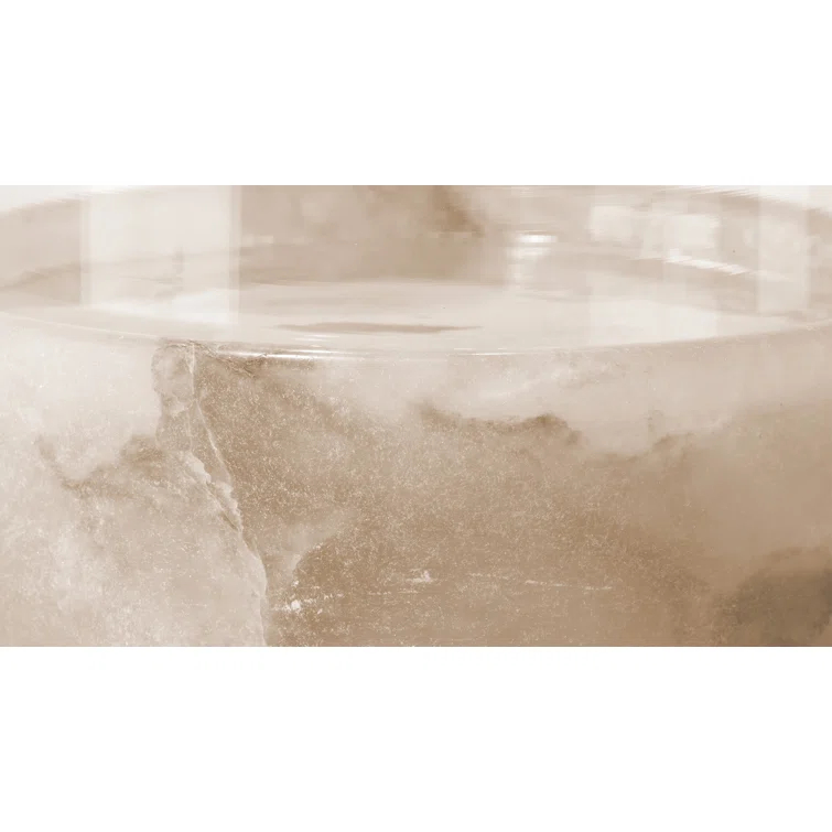 Jamie Young Company Charlotte 11.75'' H Alabaster Hurricane