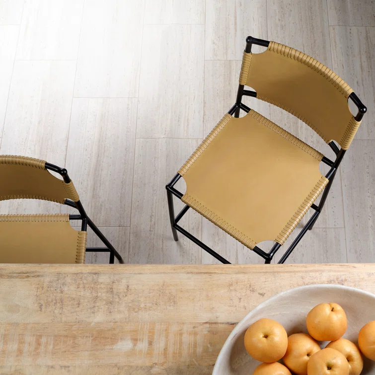 Asher Leather Upholstered Side Chair