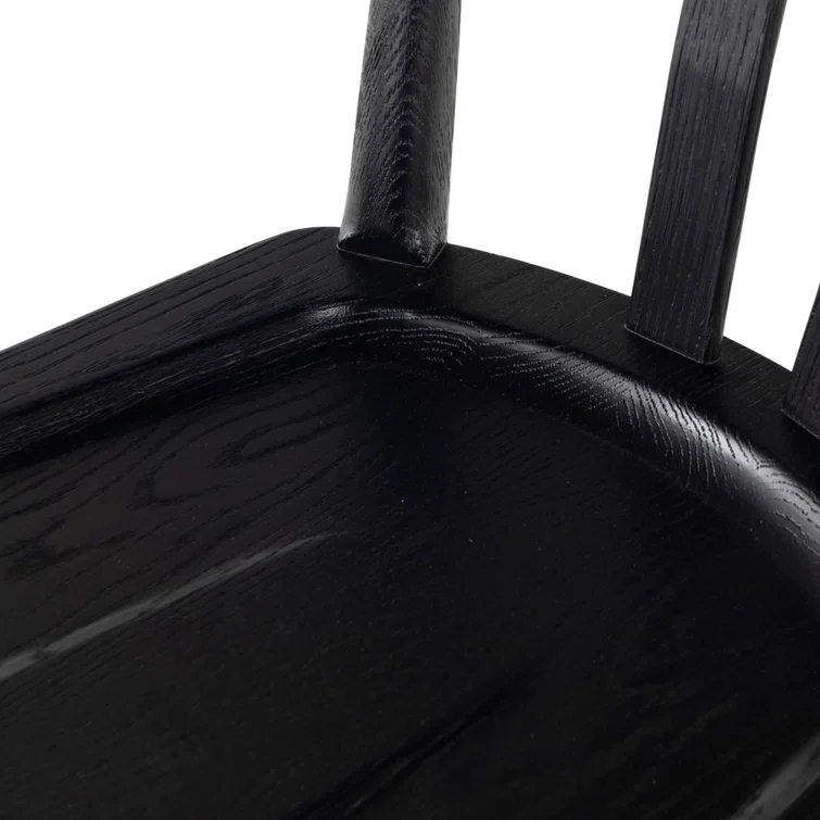 Gregory Dining Chair, Black Oak