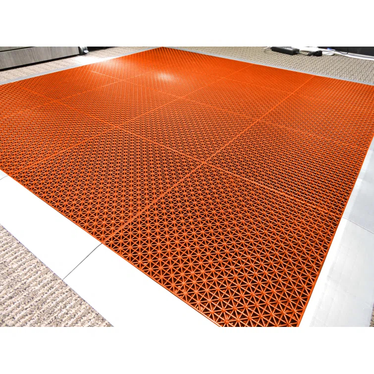Quix Tile Quix Interlocking Indoor/Outdoor Floor Tiles, Patio Flooring, Garage Tile, Decorative Mat, Sport Courts