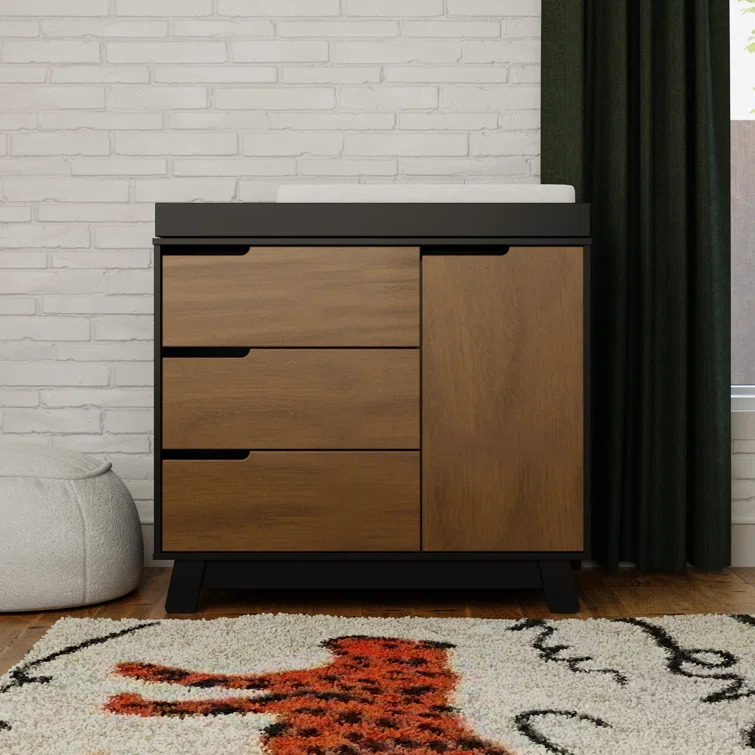 Hudson 3 Drawer 39.5" W Changing Table Dresser