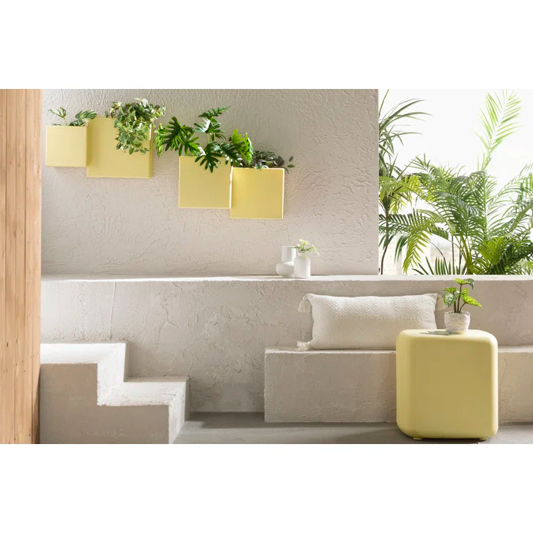 Dalya 16'' Plastic / Acrylic Outdoor Side Table