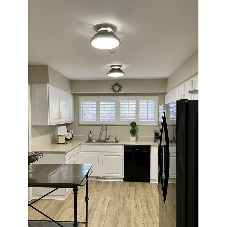 Emery 2 - Light 12.75" Simple Bowl Flush Mount