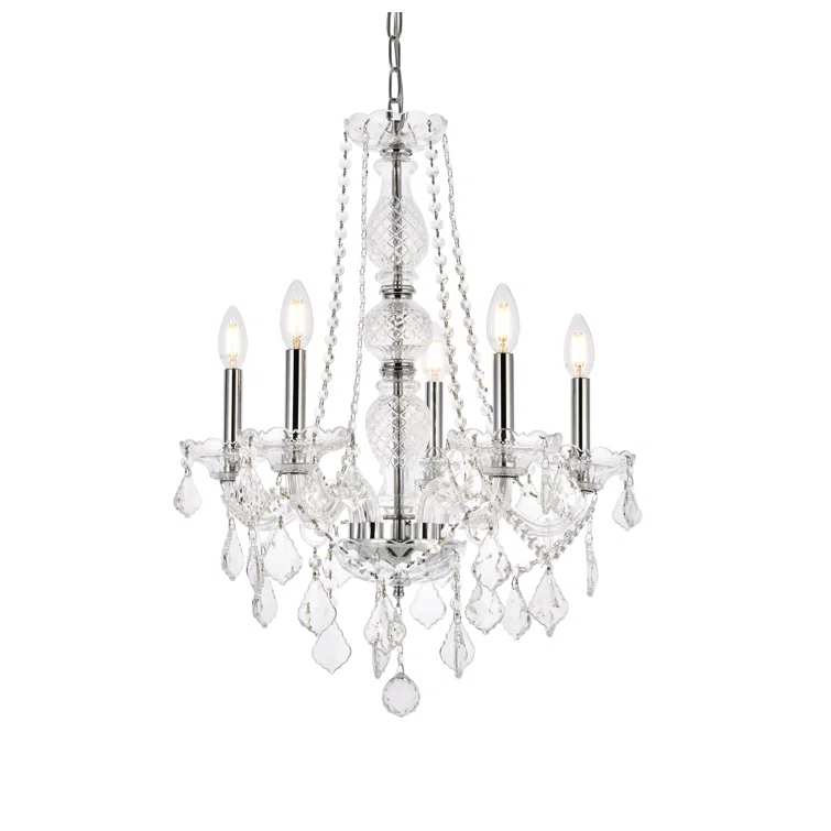 Eustacio 5 - Light Dimmable Classic / Traditional Chandelier