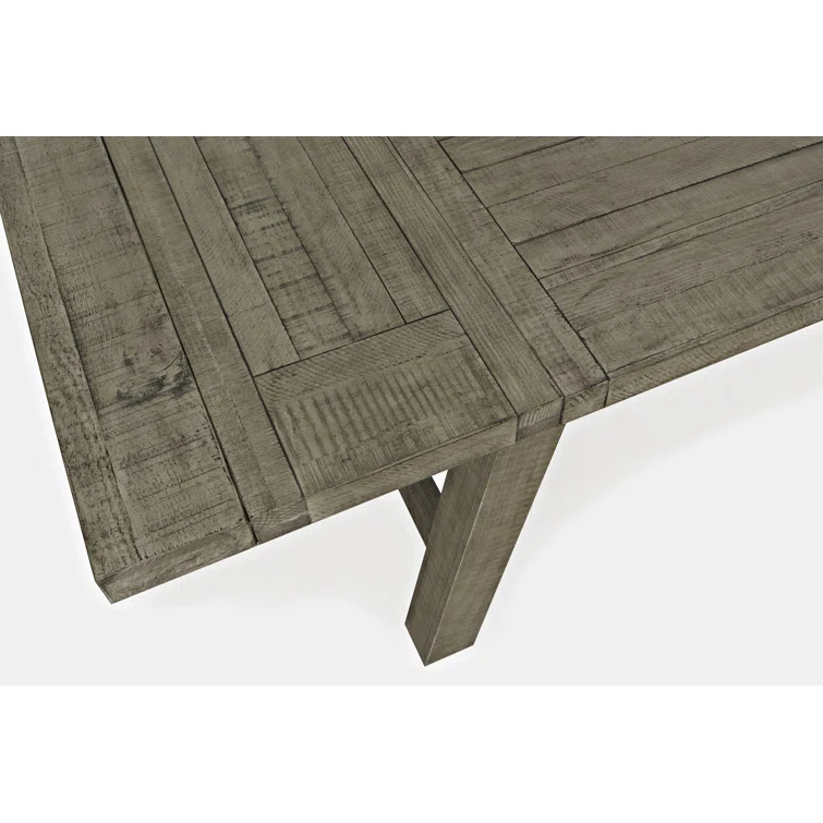 Fahrettin - Person Extendable Pine Solid Wood Solid Wood Top Trestle Dining Set