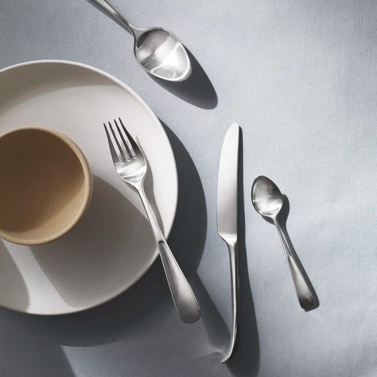 Georg Jensen Vivianna 5 Piece Flatware Set, Service for 1 | Wayfair