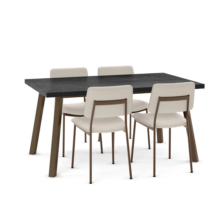 Horton Table and Sullivan Dining Chairs 5 Piece Dining Set