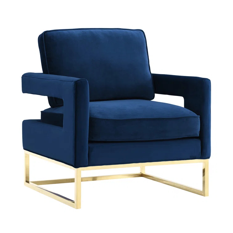 Velvet Accent Chair