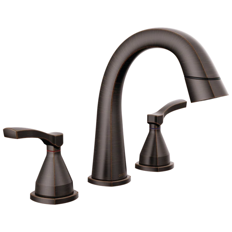 Stryke Widespread Bathroom Faucet with Drain Assembly and DIAMOND™ Seal Technology