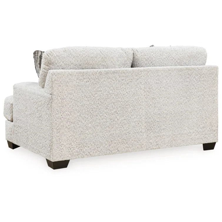 68" Recessed Arm Loveseat with Reversible Cushions