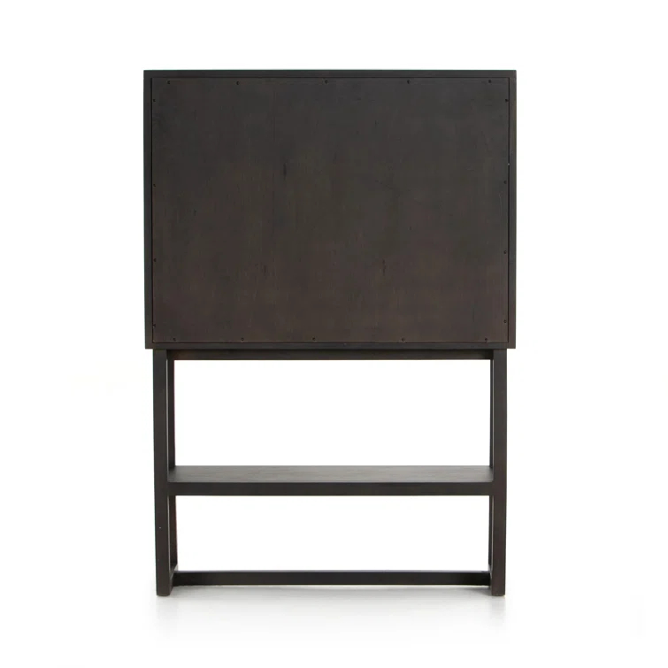Yvette Woven Tall Cabinet (40")