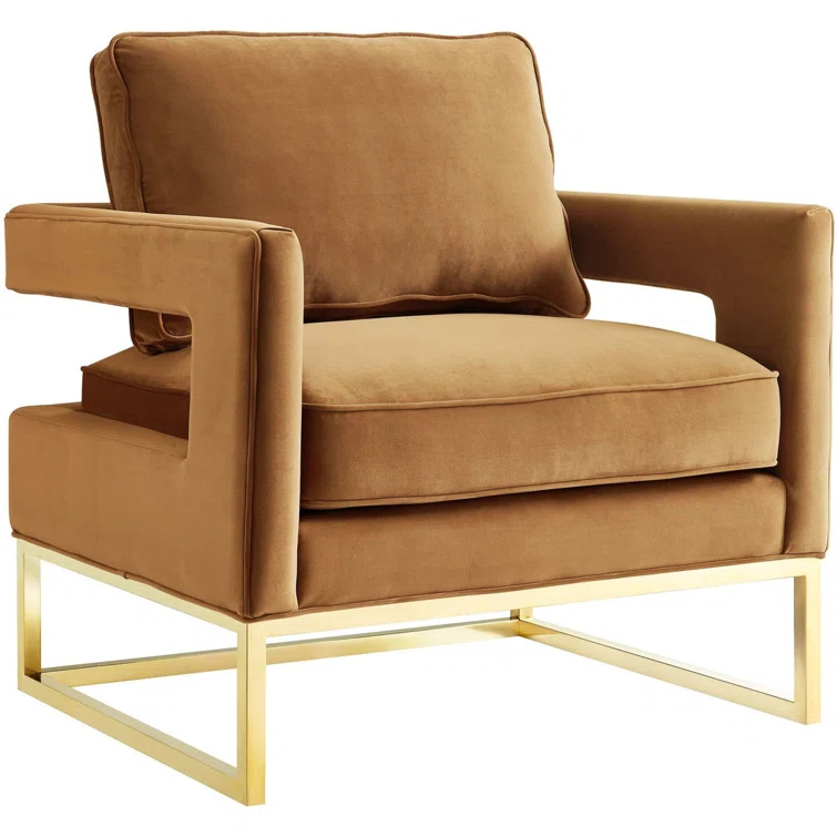 Velvet Accent Chair