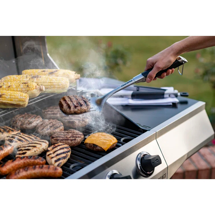 Charbroil Performance Series 4-Burner Propane Gas Grill Cart with Side Burner