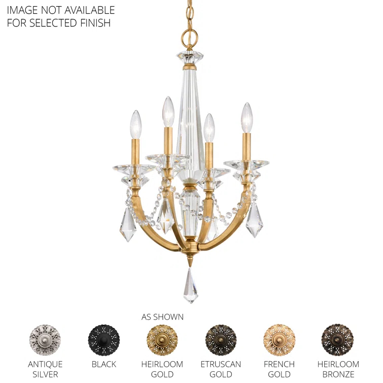 Verona 4 - Light Dimmable Classic / Traditional Chandelier