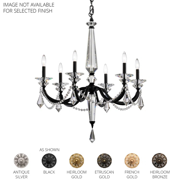 Verona 6 - Light Dimmable Classic / Traditional Chandelier