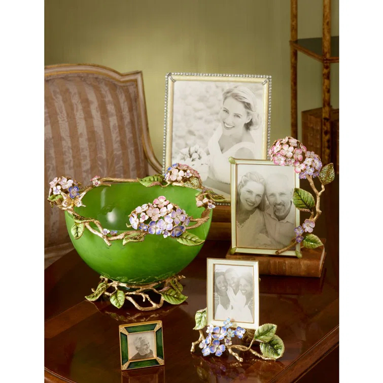 Sophie Hydrangea Glass Bowl