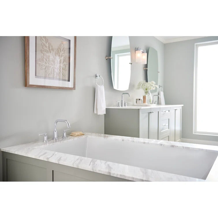 Gibson Double Handle Deck Mounted Roman Tub Faucet Trim