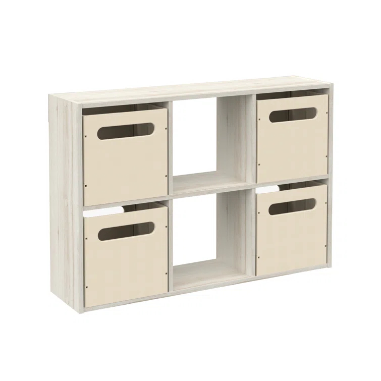 Mini 6-Cube Desktop or Wall Mount Organizer