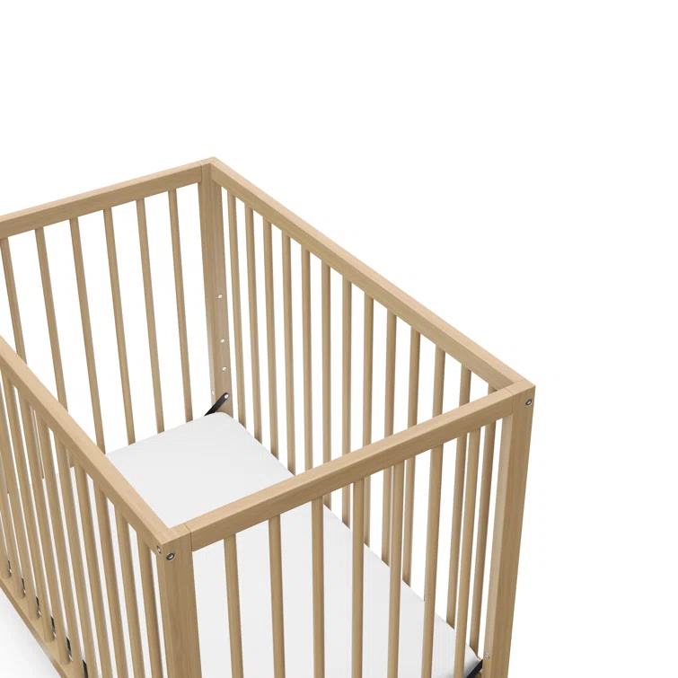 Teddi 4-in-1 Mini Convertible Crib with Mattress
