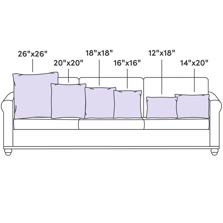 Padua Collection Reversible Throw Pillow