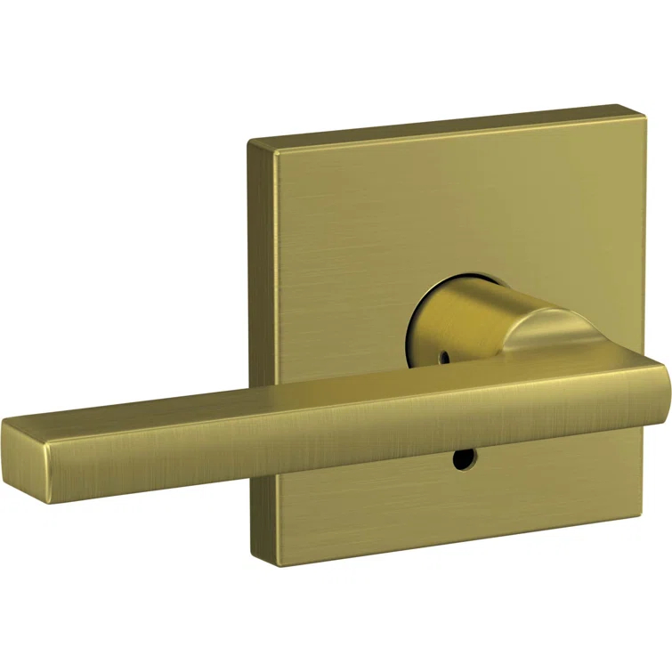 Custom Latitude Hall-Closet and Bed-Bath Lever with Collins Trim