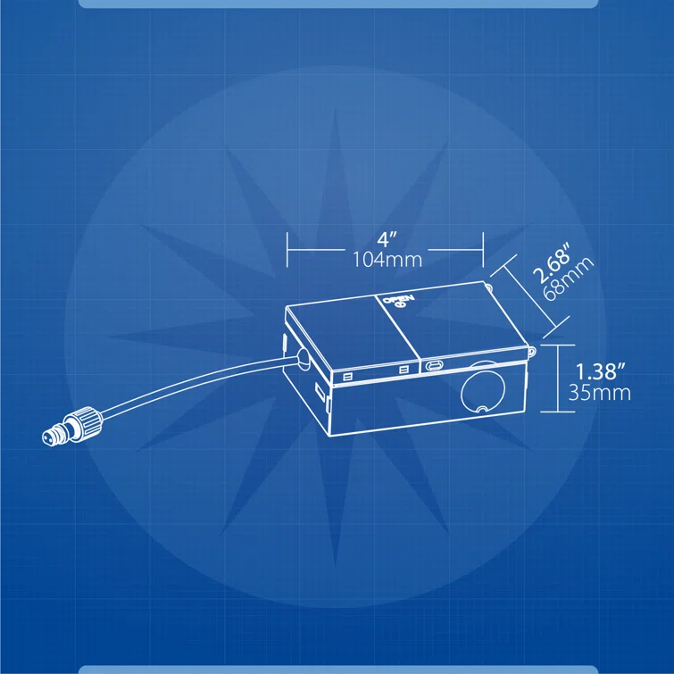 NICOR Lighting 6'' Dimmable Air-Tight IC Rated LED Canless Recessed Lighting Kit REL611205KRDNK