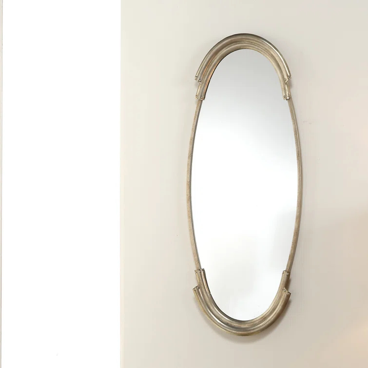 Jamie Young Company Margaux Metal Flat Wall Mirror
