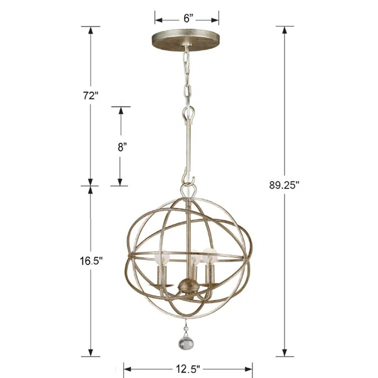Mason 3 - Light Unique/Statement Pendant