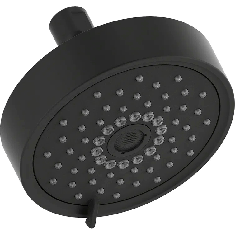 Kohler Purist 2.5 Gpm Multifunction Wall Mount Showerhead, Three Spray Settings, 5.5" High Pressure Spray Head