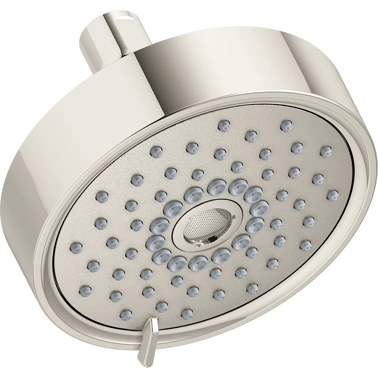 Kohler Purist 2.5 Gpm Multifunction Wall Mount Showerhead, Three Spray Settings, 5.5" High Pressure Spray Head