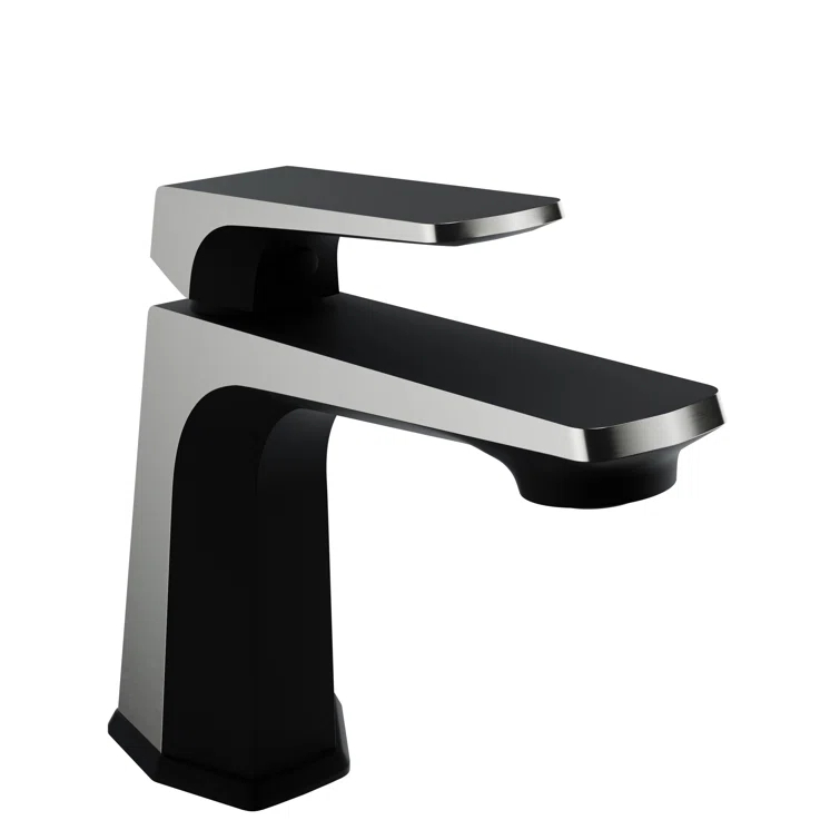 ANZZI L-AZ903MB-BN Single-Hole Single-handle Bathroom Faucet with Drain Assembly